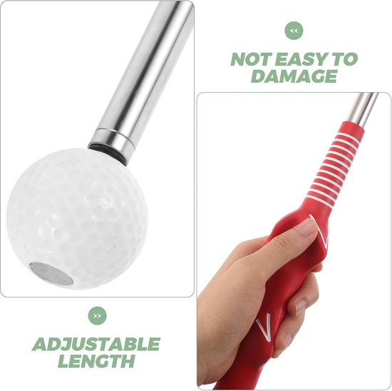 Golf Swing Trainer - Golftrainer Hulpmiddel - Swing Techniek Verbeteren - Intrekbaar met Klikfeedback - 39 cm - Multi van GOLF — afbeelding 3