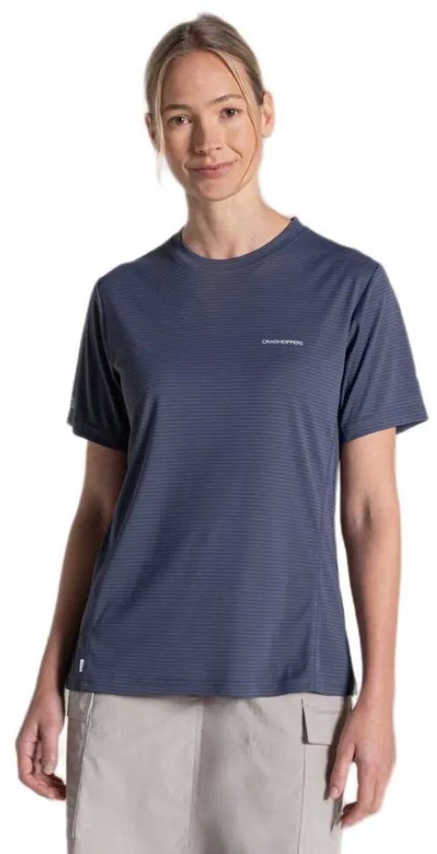 Craghoppers Nosilife Solar Shield+ T-shirt Met Korte Mouwen Vrouw Antraciet