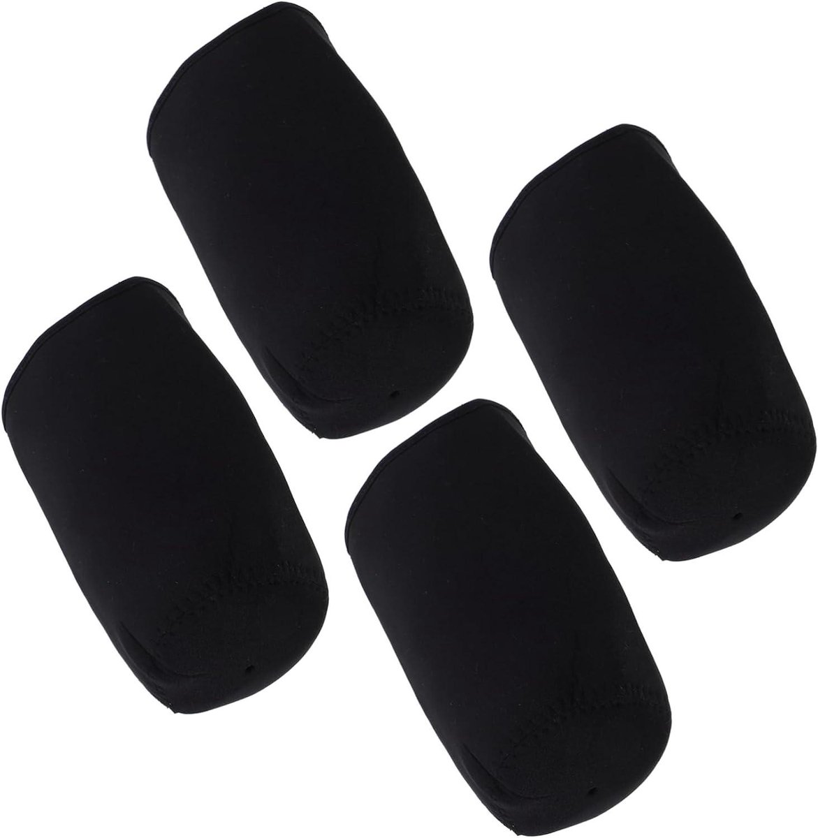 Spruitpot Covers - Zwart Zonnebrand Covers - Planten Kweken - Lichtdicht - 4 Stuks - Zwart