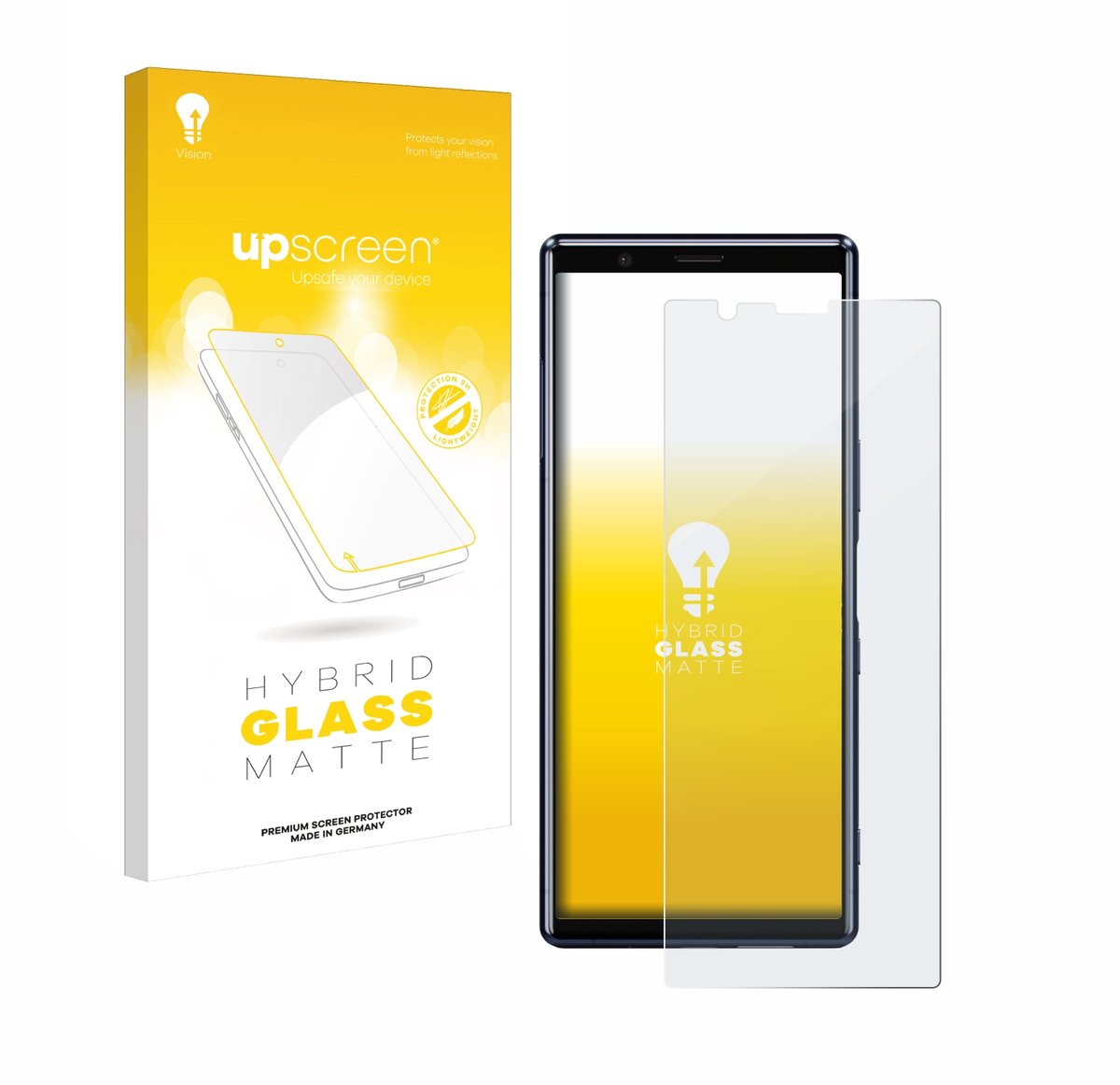 upscreen - Screenprotector voor Sony Xperia 5 - Folie Beschermfolie Beschermglas matte