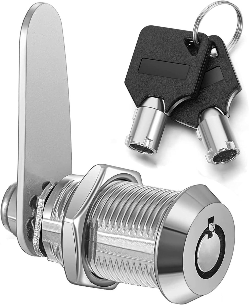 Cilinderslot 30mm - Tubulaire pinlock - Identieke sleutels - Veiligheid voor deur, lade, kast - ShopVlot