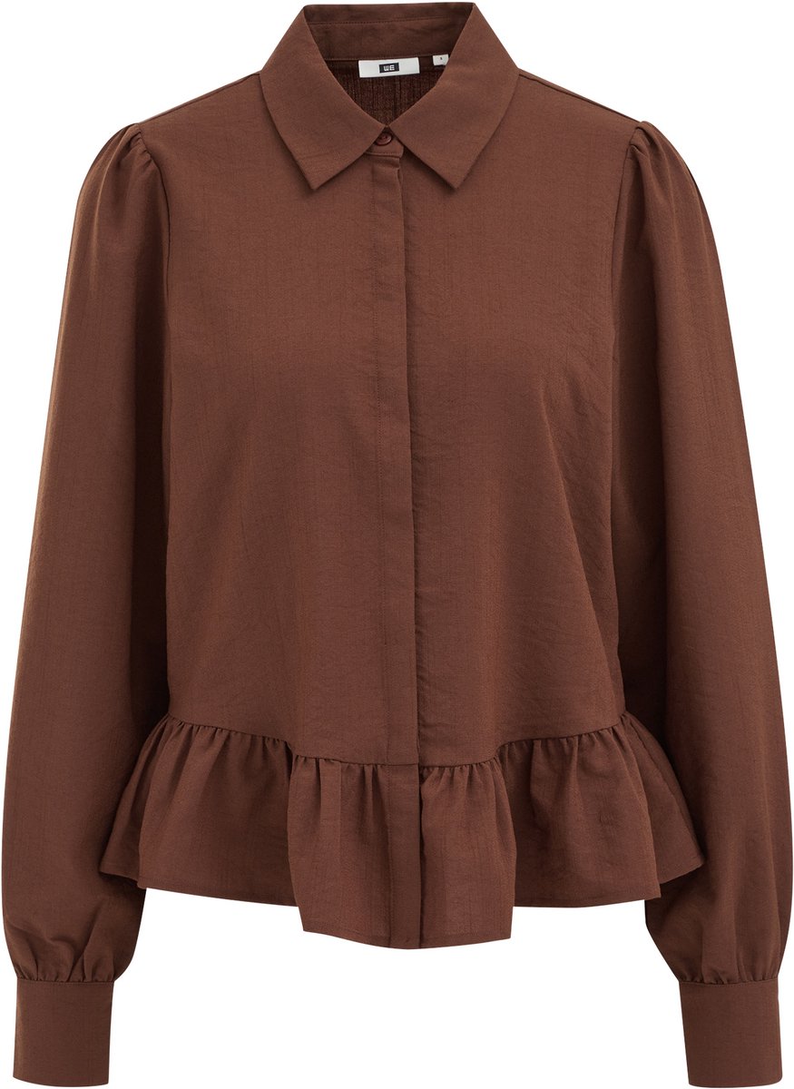 WE Fashion Dames blouse met ballonmouwen