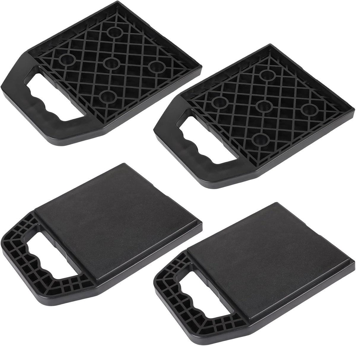Caravan Basisplaten 23 x 17 cm - Stapelbaar - Met Handvat - Stabilisatie voor Caravan en Trailer - ShopVlot