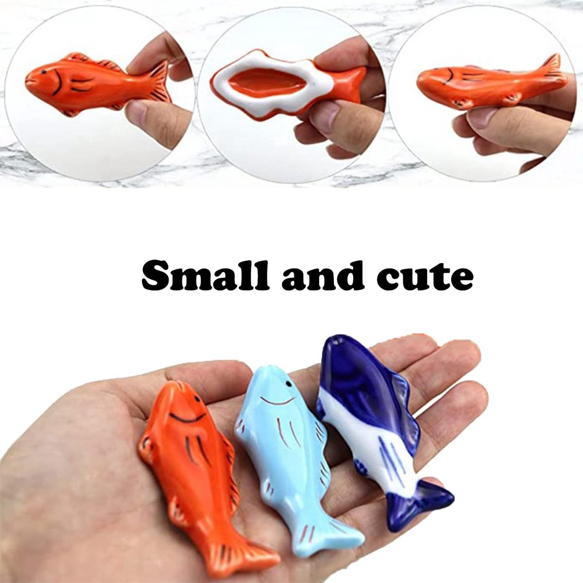 Set van 5 Stuks Tafelbestek Houder, Keramische Chopstick Houder voor Lepel, Vork en Mes, Keuken Tafel Decoratie en Organisatie — cadeau in Wonen & Interieur - foto 4
