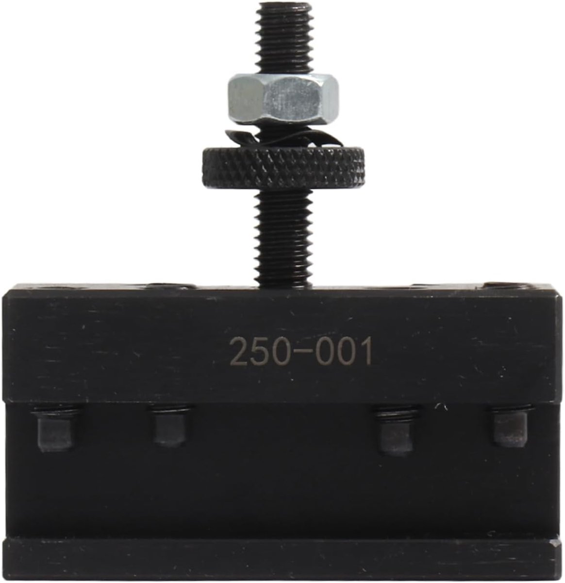 SnelShoppen - Wedge GIB Type Quick Change Toolpost Toolhouder voor Draaibankgereedschap - Precisie Stalen Toolhouder met M10 Stud voor 6 en 9 Inch Swi