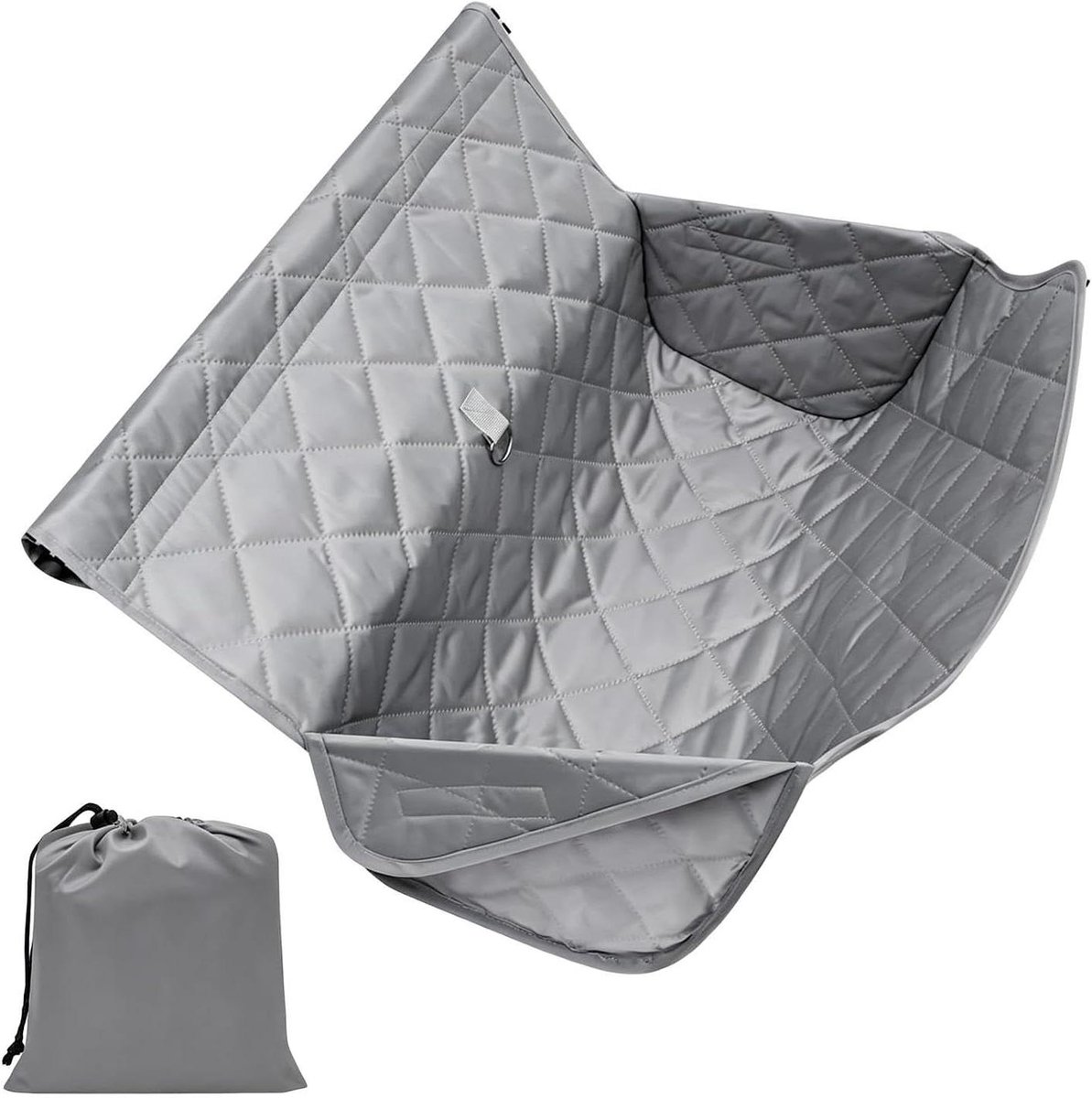Winkelwagen Cover Honden - Hondenmand Karhoes - Hygiënisch Reizen - Veiligheidsclip Ontwerp - 6D x 35B x 6H cm