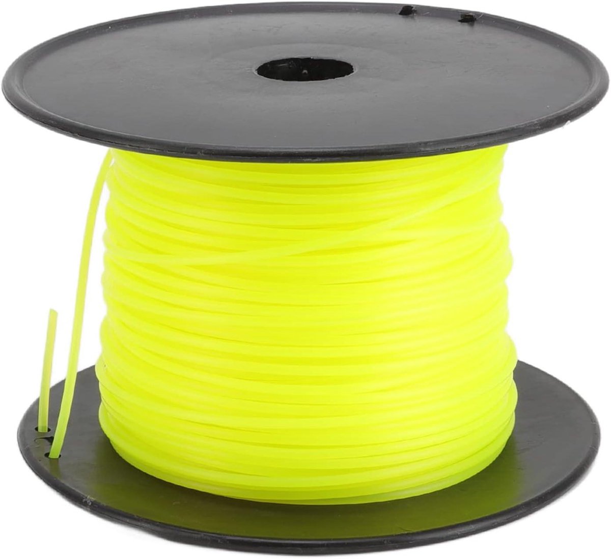 Trimmerdraad Nylon - Grasmaaierlijn Grastrimmerdraad - Gazon Onderhoud - Zeer Effectief Snijden - 3 mm 100 m - Geel