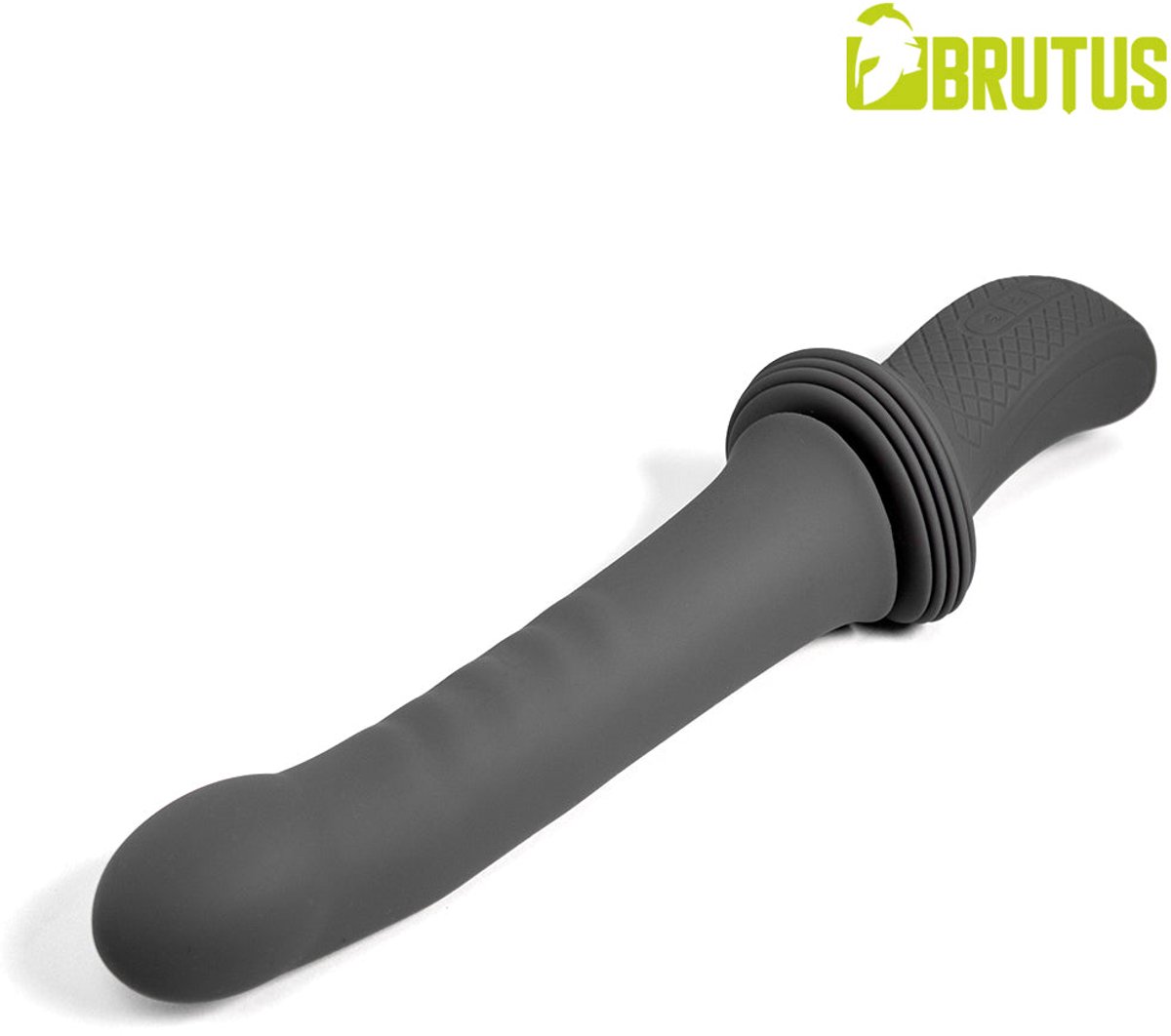 BRUTUS - Thruster Mega Fucker - Stotende Dildo - Zwart