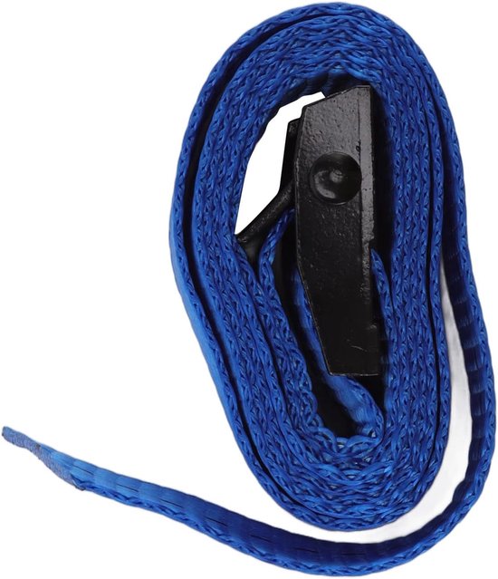 Gasfleshouder met riem - Blauw - Veilig transport van gasflessen - Voor optimale bevestiging - m-winkel — afbeelding 3