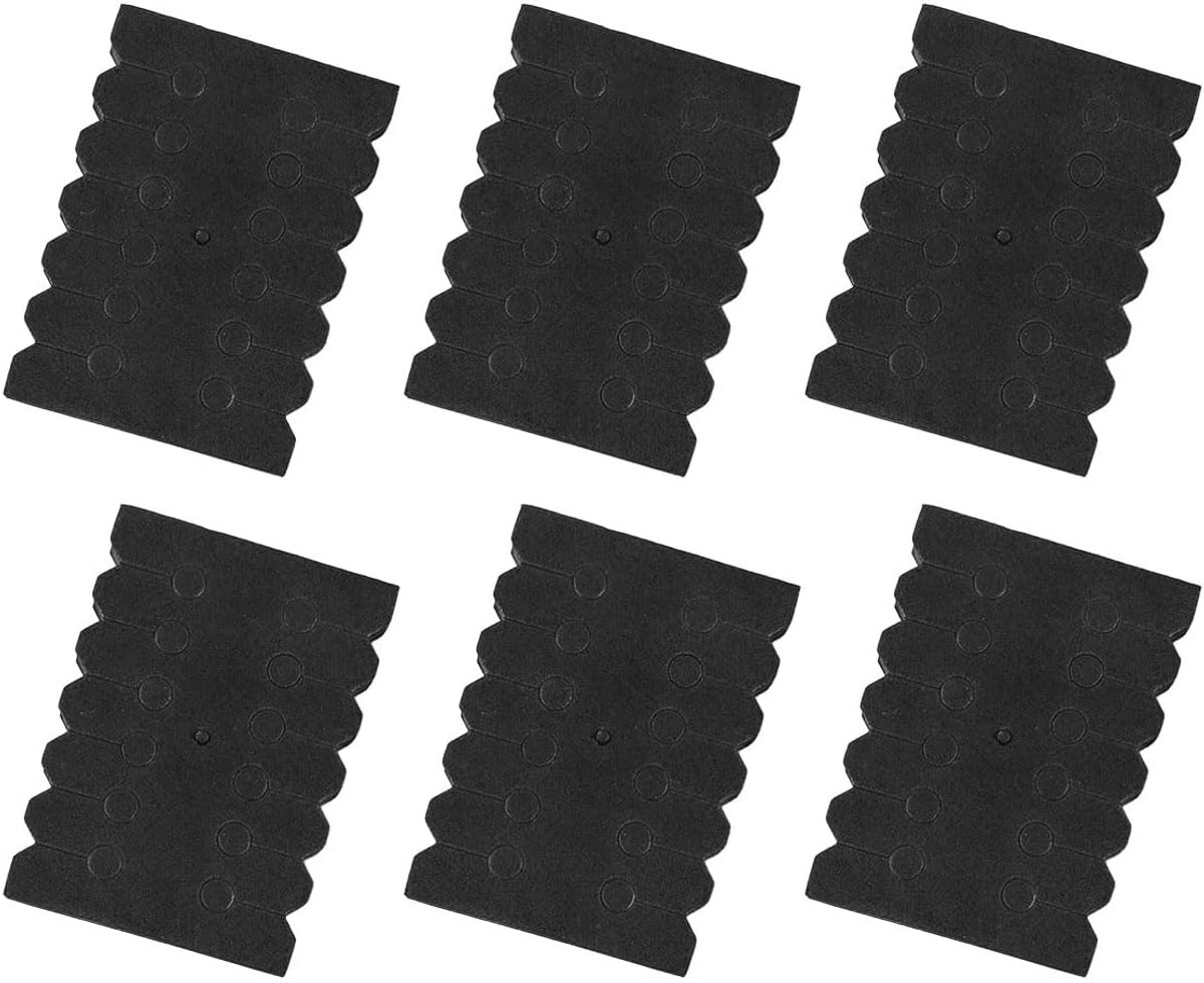SnelShoppen - 6 Stuks EVA Foam Pijl Rack Bescherming, Lichtgewicht Archery Tool Houder, Separator Voor Buiten, Opslag Voor 12 Pijlen