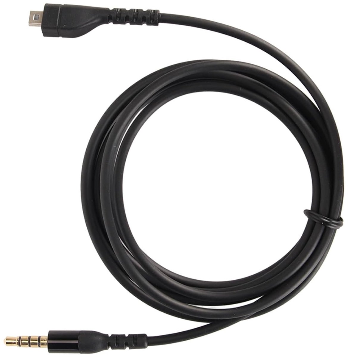 SnelShoppen - Vervangende Hoofdtelefoon Kabel 1.5M Geschikt voor Gaming Headsets, Duurzaam TPE Materiaal, Compatibel met Consoles, PC, Telefoons en Ta