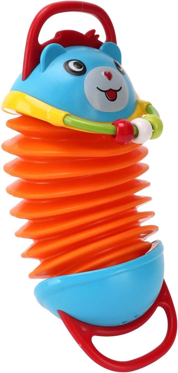 Accordeon Speelgoed - Muziek Speelgoed Kinderen - Muziek Ontdekken - Tandjes Vriendelijk - 20 x 17 x 11 cm - Veelkleurig