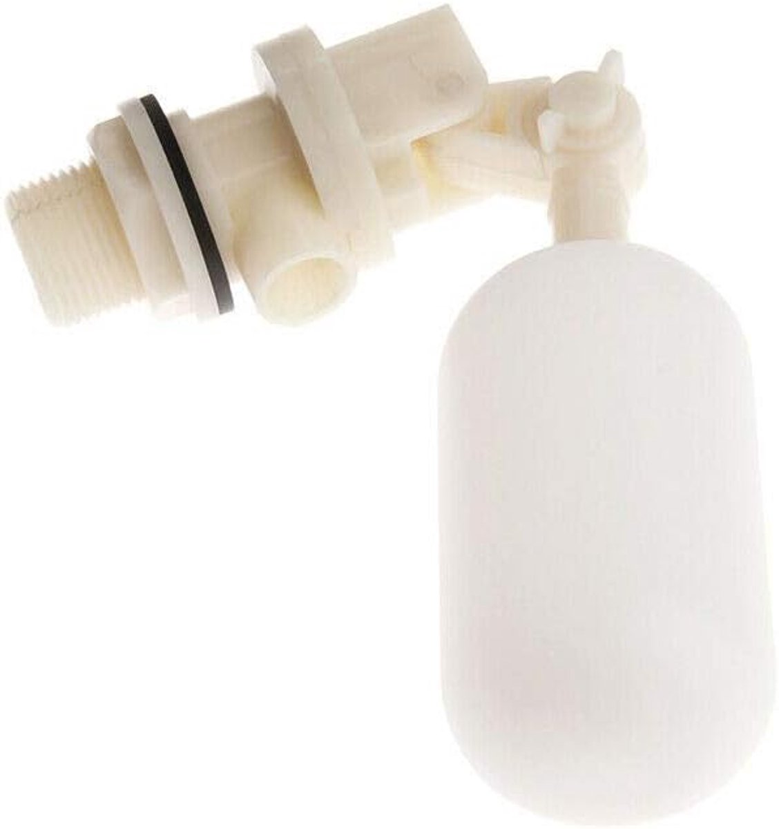 SnelShoppen - Floatklep 1 Stuk, Balvalve, Kunststof Automatische Float, Balventiel voor Waterreservoir, Drinkbak voor Vee (3/4 Inch DN20)