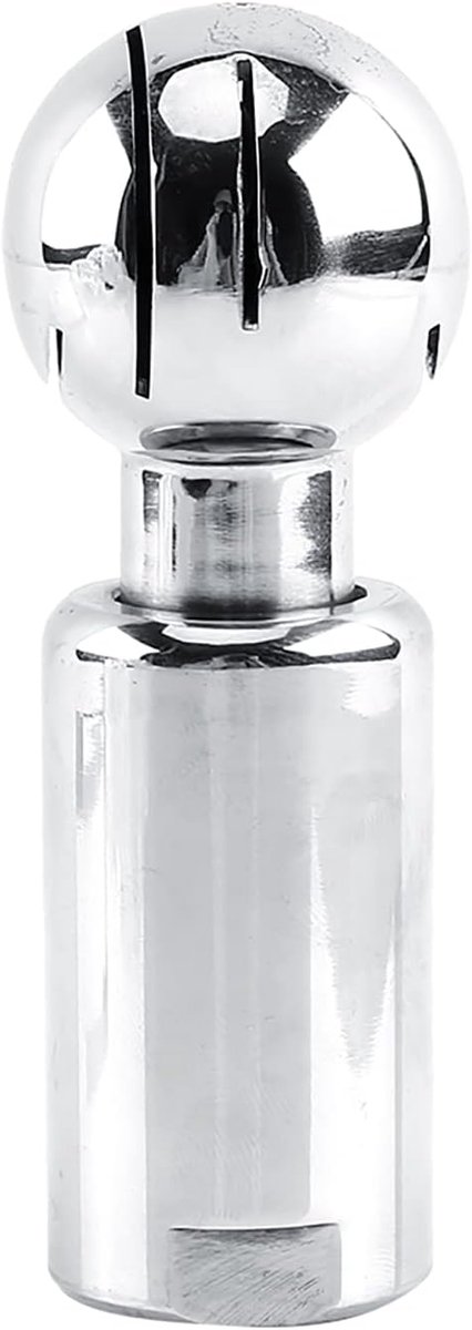 SnelShoppen - Spray Ball 1pc 1/2"BSP Draad Vrouwelijk Roestvrij Staal Sanitaire Fix/Rotary Tank Reinigingsbal 360° Spray Cartridge