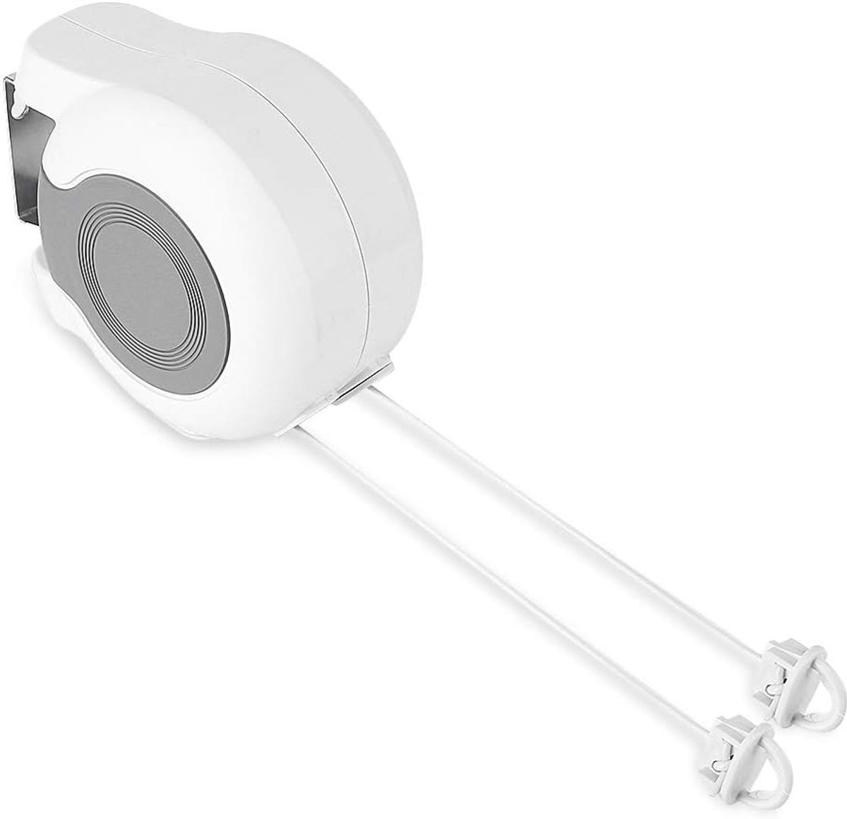 SnelShoppen - Retractable Waslijn - Dubbele Inklapbare Wandmontage Drooglijn voor Binnen en Buiten - Ruimtebesparend, Duurzaam, Ideaal voor Thuisgebru
