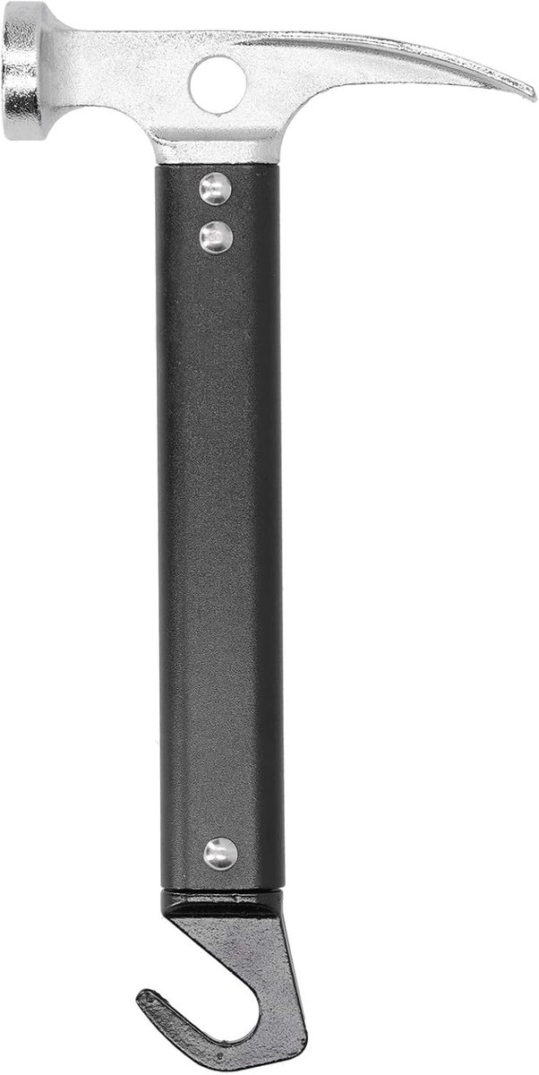 SnelShoppen - Camping Hamer, Stevige en Duurzame Hamer voor Tent en Tarp, Geschikt voor Buiten, Winter Grip, Handzaam en Veilig