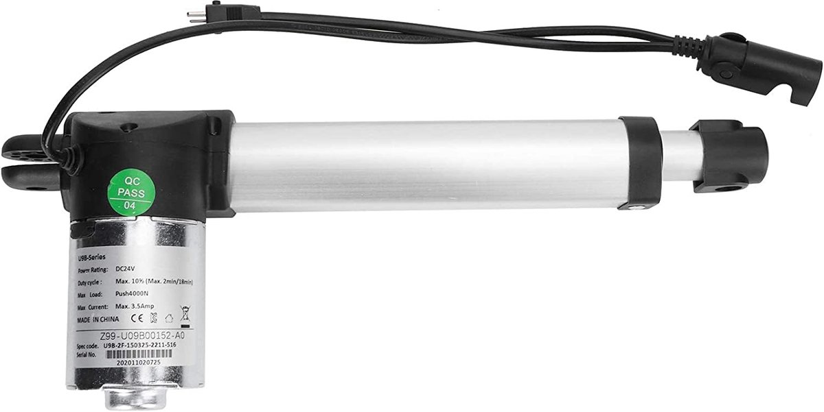 SnelShoppen - Elektrische Recliner Motor Vervangingsset, Universele DC24V Motor voor Elektrische Zitbanken en Massagestoelen, Duurzaam en Stille Linea