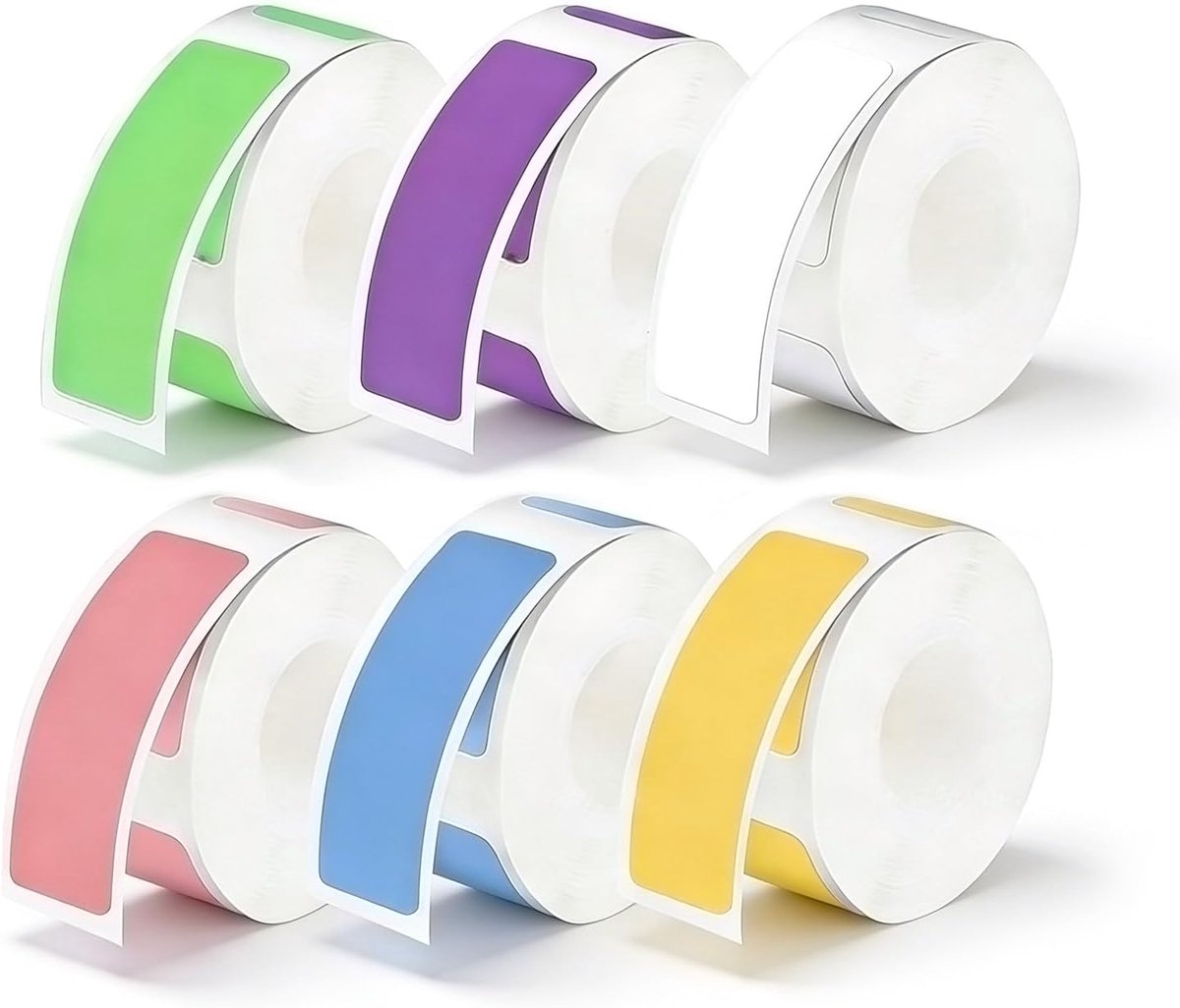 160 Labels, Waterproof Thermal Label Tape, 12x40mm, Compatible with P11/P12/P15 30/D35/Q30 HP3/HP4 Printers, High - ShopVlot