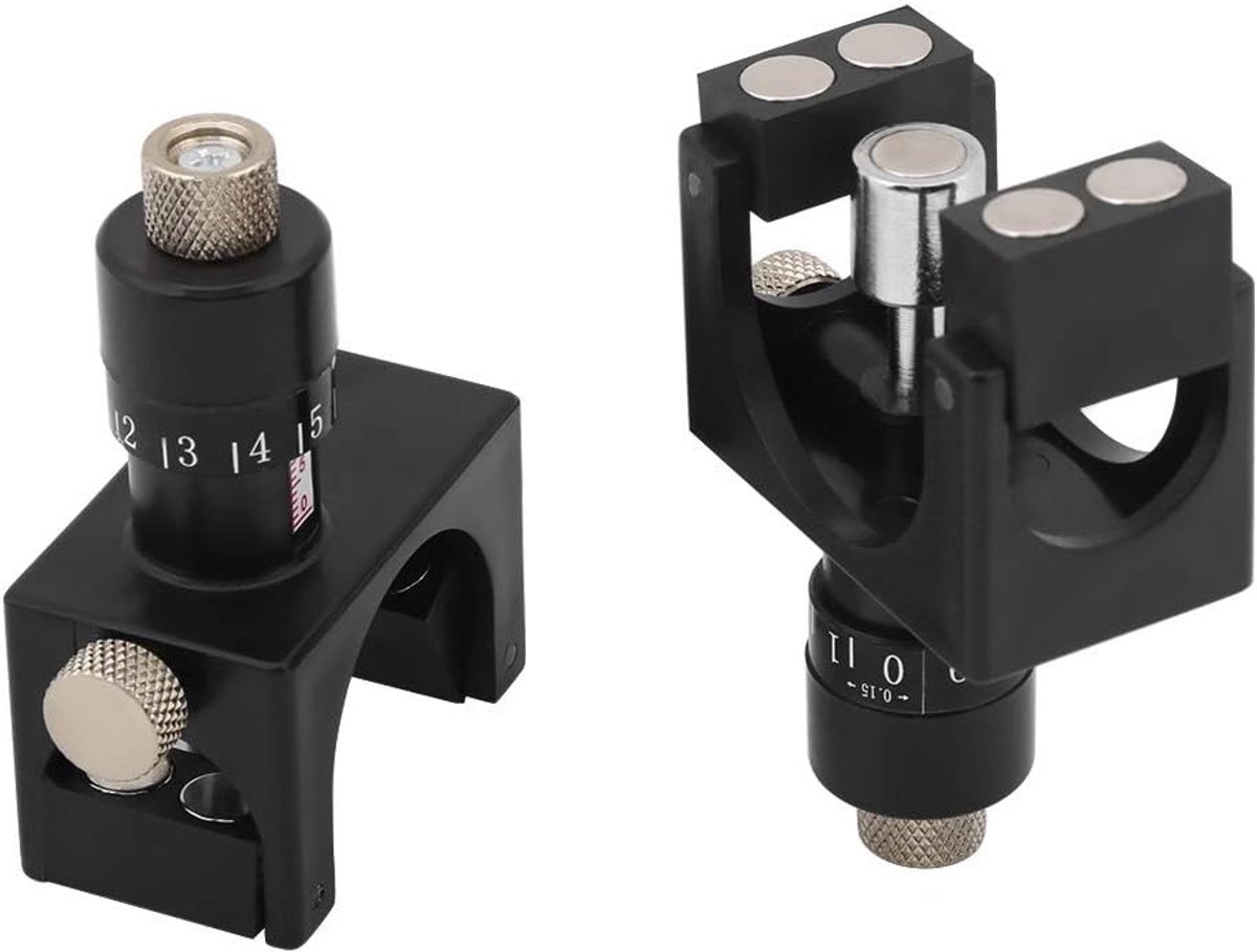 SnelShoppen - Planer Blade Setting Gauge, Precisie Planer Blade Setter van Staal voor Houtbewerking - Micro-Instelbare Magneten, Eenvoudig en Effectie