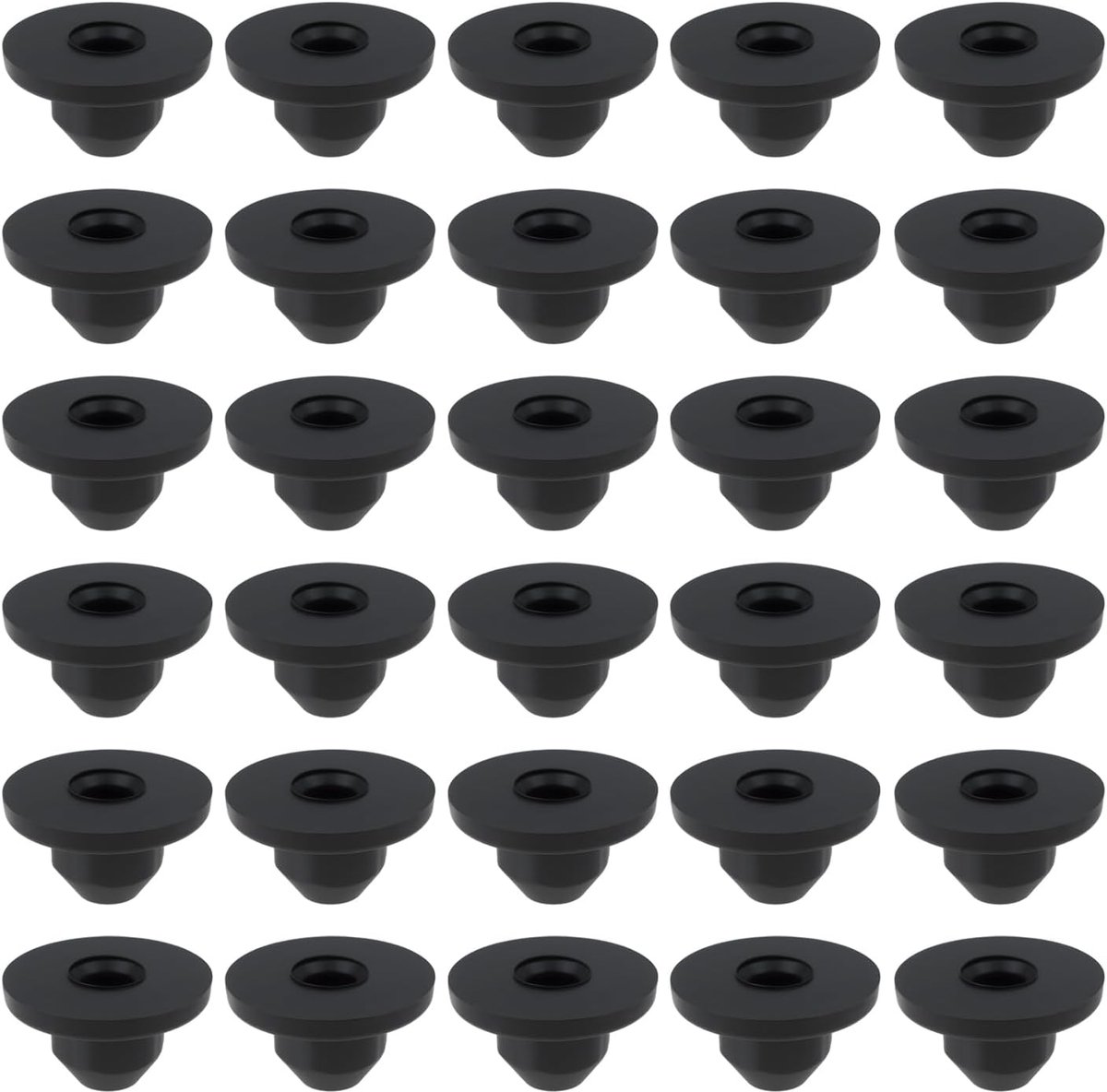 SnelShoppen - 30 Stuks Auto Paneel Trim Nylon Moeren Clips 171201969 Voor Volkswagen Audi Skoda Seat - Duurzaam en Corrosiebestendig