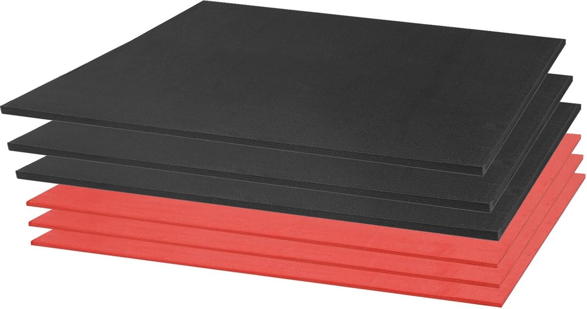 SnelShoppen - Tool Case Schuimset 56 x 40 cm EVA Antislip Gereedschapsinleg 6-in-1 Schokabsorberend