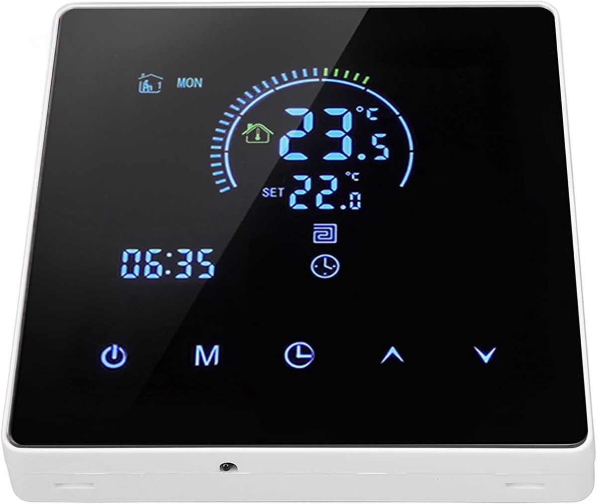 SnelShoppen - Digitale Waterverwarming Temperatuur Controller LCD Boiler Thermostaat 3500W Met Afstandsbediening Via App Voor AC90V 240V (WiFi Type)