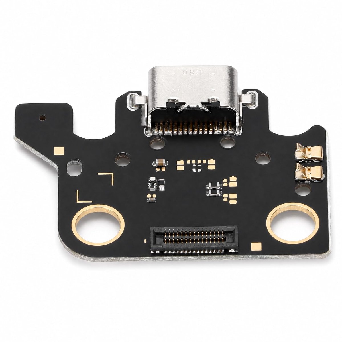 SnelShoppen - KUIDAMOS USB Oplaad Jack Flexibele Kabel Vervanging, PCB Oplaad Dock Jack Kabelplaat Bescherming Voor Tab A7 10.4 Inch SM-T500 T505