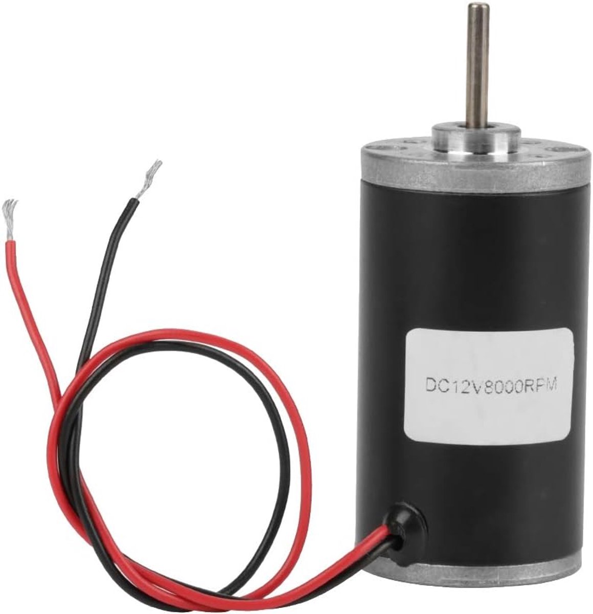 SnelShoppen - DC Motor Mini Permanent Magneet Motor 31ZY 12V 8000 Toeren Reversible CW/CCW Elektrische Motor voor DIY Generator, Hoge Koppel en Laag G