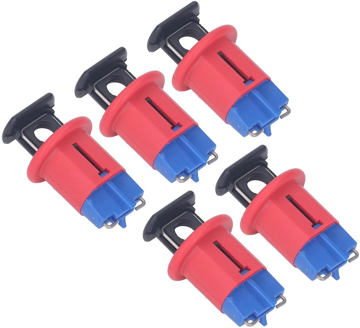 SnelShoppen - 5 Stuks Automatische Schakelaar, Standaard Pin Lock Device voor ND Apparaten, Miniatuur Schakelaar, Multifunctionele Elektrische Slot me