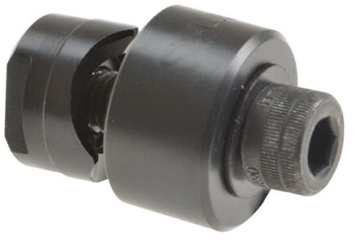 SnelShoppen - 45mm Hexagon Stalen Perforator Cutter, Perforator voor Plaatstaal, Anti-Roest Coating, Duurzaam en Stevig, Voor Kleine Gaten tot 16mm, P