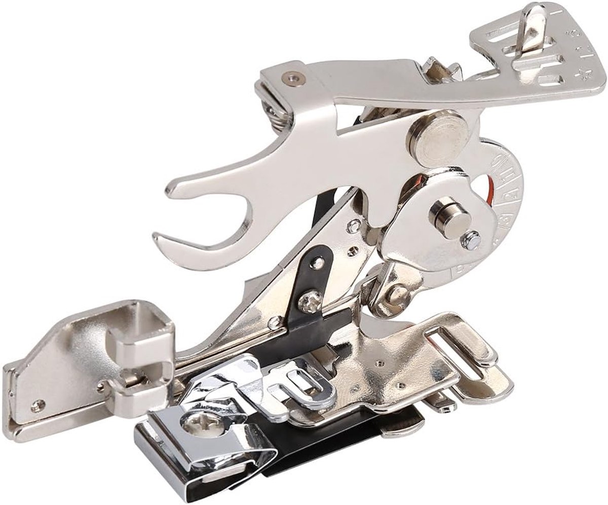 SnelShoppen - Ruffler Persvoet - Rimpelvoet voor Naaimachine met Instelbare Diepte en Afstand - Perfect voor Plissé en Vouwen - Ideaal voor Mode en Wo