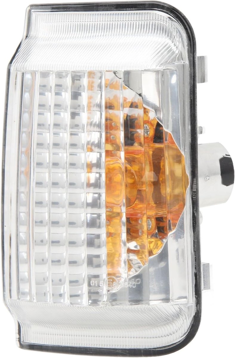 SnelShoppen - Wing Mirror Indicator Lens 8151LG, Vervangende Zijspiegel Signaallamp Deksel voor Peugeot Boxer Expert, Verbeterde Zichtbaarheid, Duurza