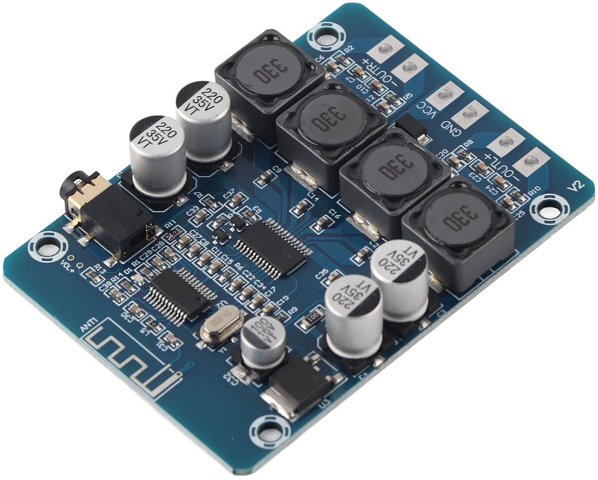 YWBL-WH TPA3118 Dual Channel Audio Amplifier Board, 30W+30W 8V - ShopVlot