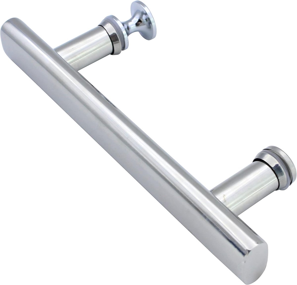 Vierkante RVS Douchedeurklink Vervangingsonderdeel voor Glazen Deur 145mm