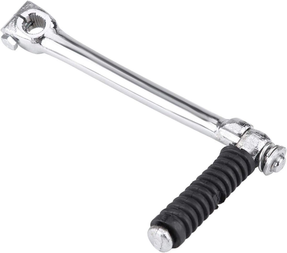SnelShoppen - Tbest Motorrstarthebel Kickstart Starthebel RVS Pedal Klap Schakelhendel voor SSR SDG 70cc 110cc 125cc