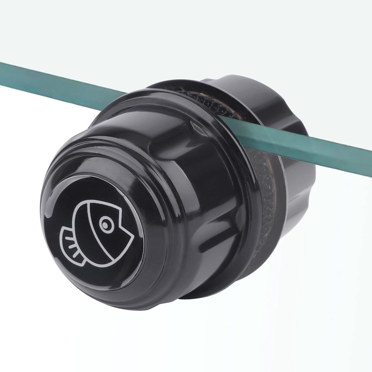 SnelShoppen - Magnetische Schoonmaakborstel voor Glazen Aquarium 3.8cm - Sterke Magneten voor Tot 40L - Ideaal voor Verse en Zoute Wateraquaria