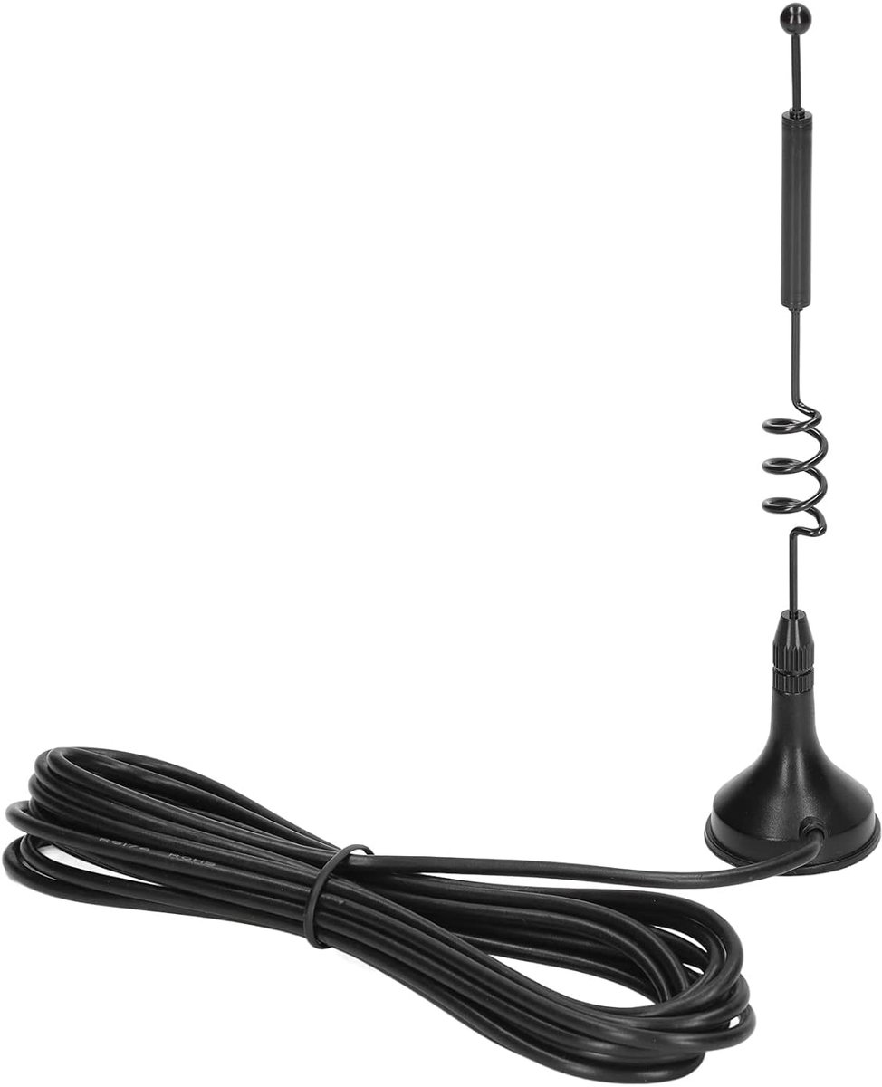 SnelShoppen - Mobiele Radio Scanner Antenne met Magnetische Basis, BNC Aansluiting, 7dBi Hoge Gain, Omnidirectioneel, Geschikt voor Politie Scanner en