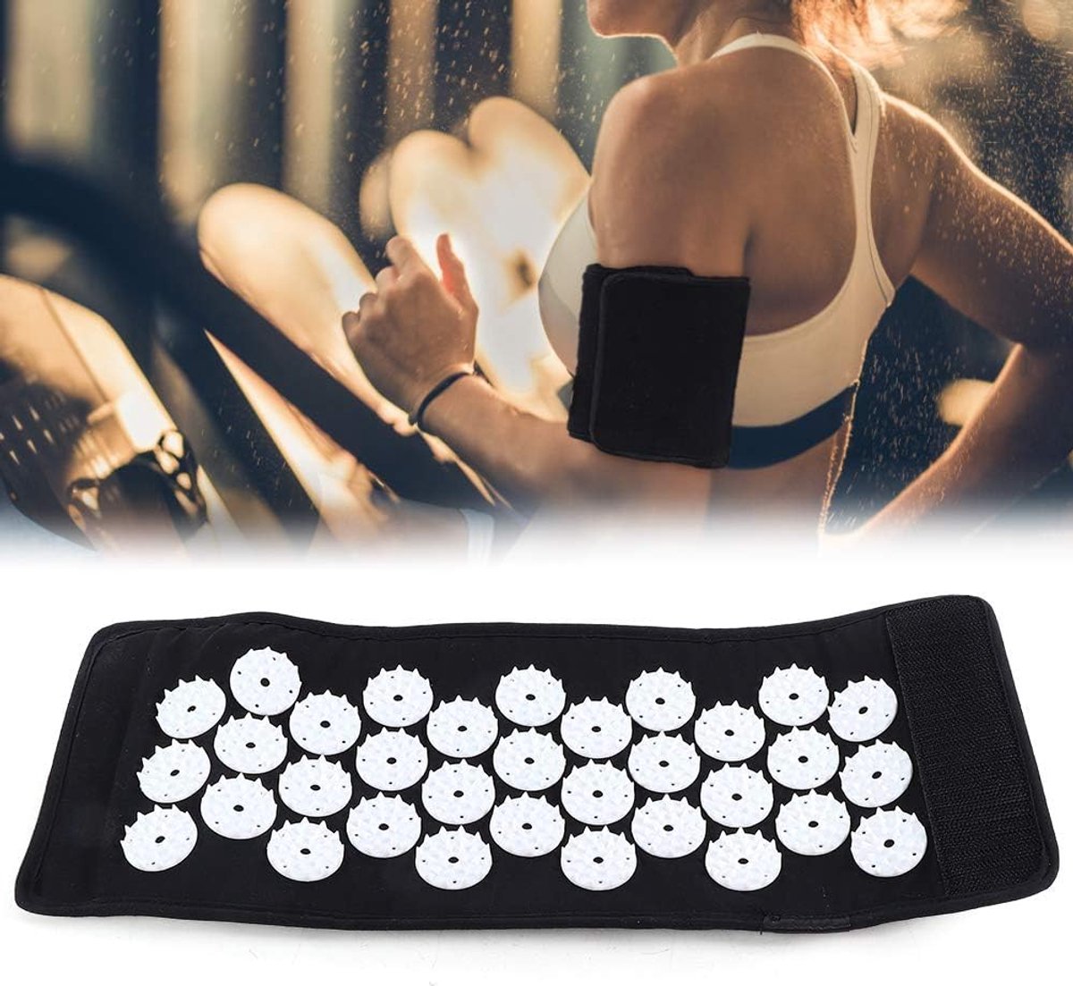 SnelShoppen - Acupunctuur Armband voor Pijnverlichting, Yoga Armband met Acupressuur Wrap voor Arm, Nek, Rugpijn en Spierontspanning