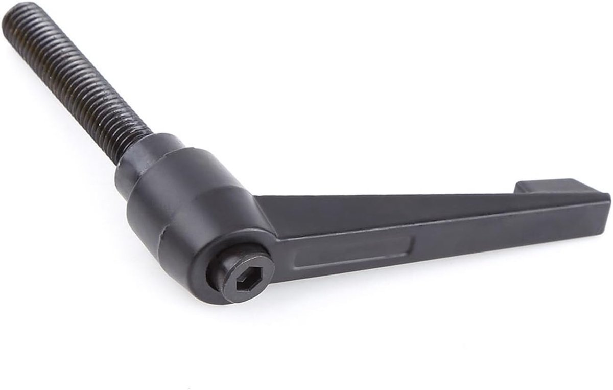 SnelShoppen - Clamp Lever M10 Scharnier met Mannelijk Schroefdraad 25-50mm, Verstelbare Handgreep, Hoogwaardige Legering, Duurzaam en Roestbestendig,