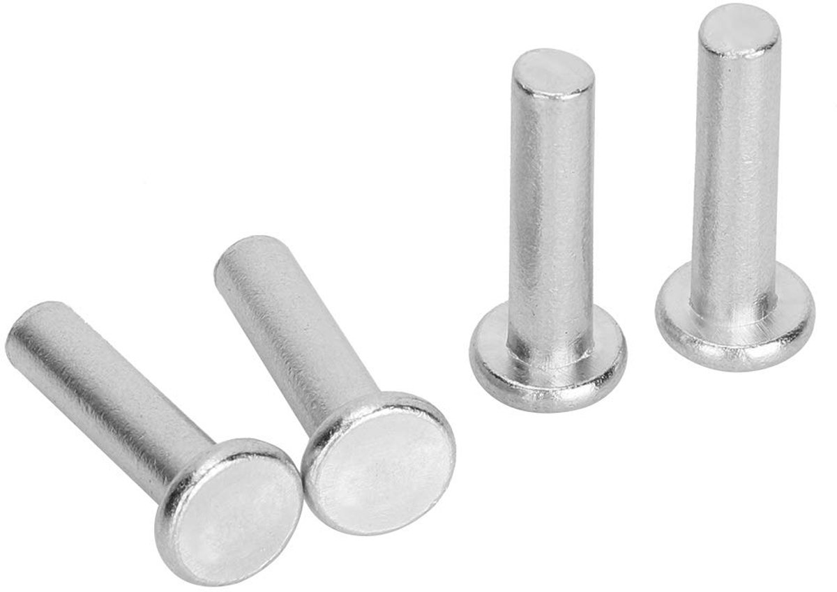 Aluminium Rivetten M6 - 20pcs GB867 - Platkop - Sterke constructie voor betrouwbare bevestiging - ShopVlot