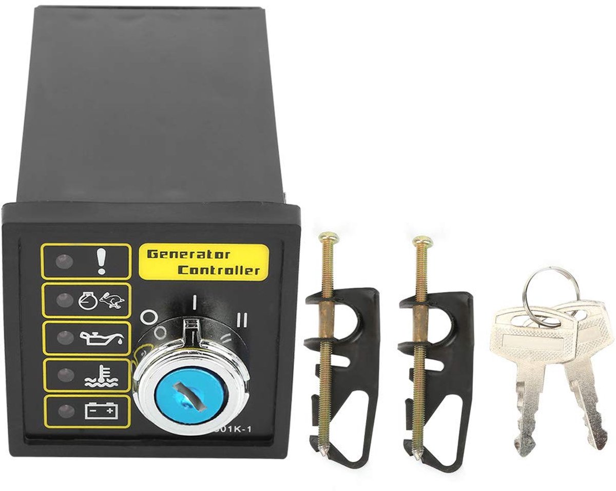 SnelShoppen - Controller voor generator DSE501K - Elektronisch controlepaneel - Handmatige start en stop - Duurzaam materiaal - Eenvoudig gebruik met