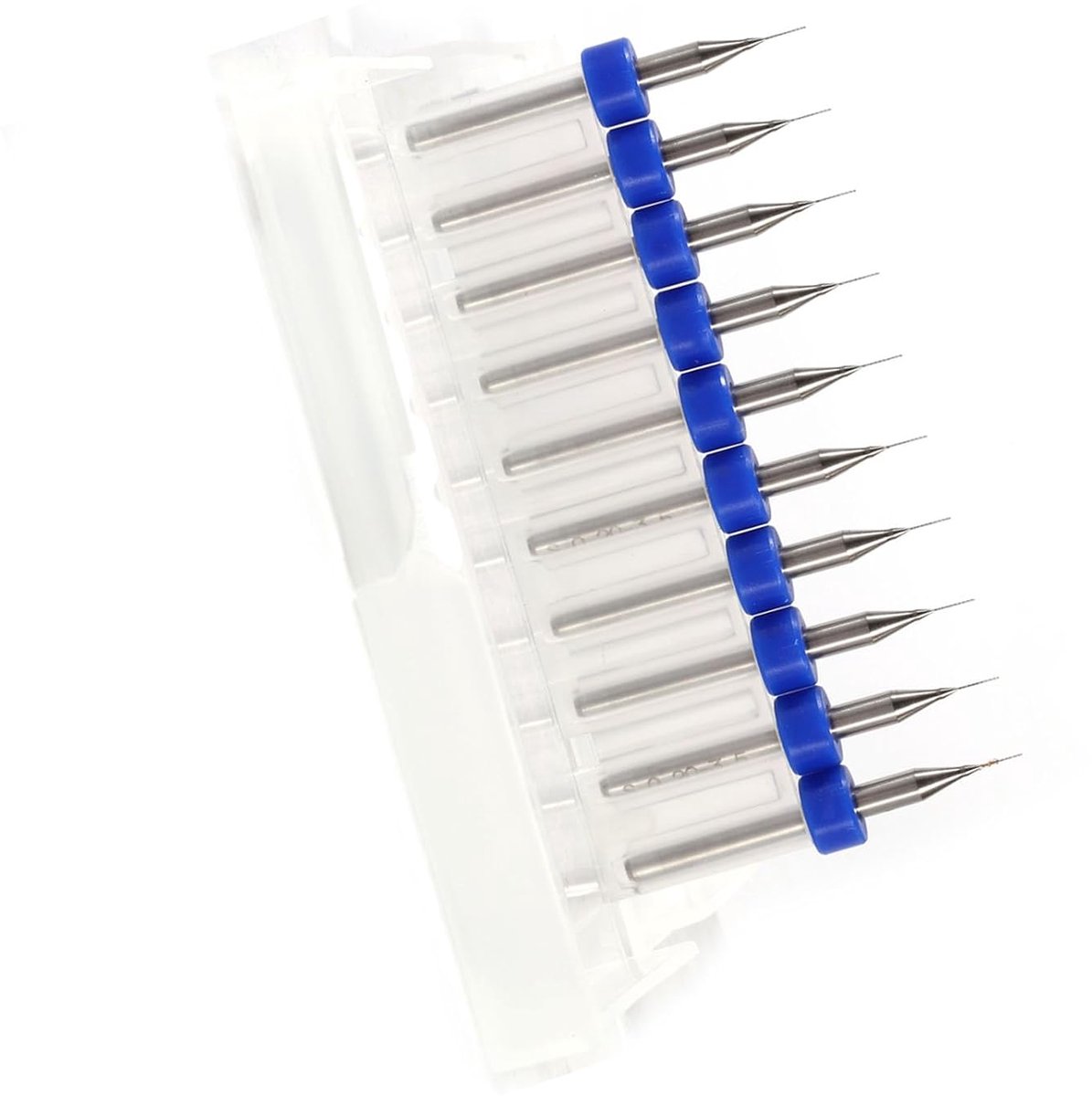 Microboor set 0.1mm tot 1.4mm - carbide boren - scherp en twistgroef - ideaal voor PCB - SnelShoppen