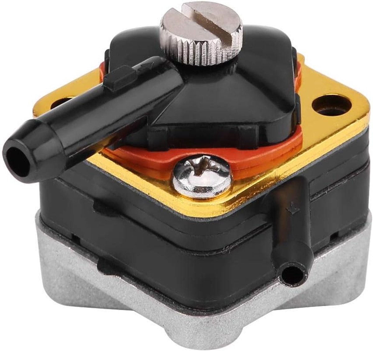 SnelShoppen - Universele Elektrische Brandstoftransportpomp 18-7350 Vervangingspomp & Pakking 6pk 8pk 9.9pk 15pk Voor Johnson Evinrude Buitenboordmoto