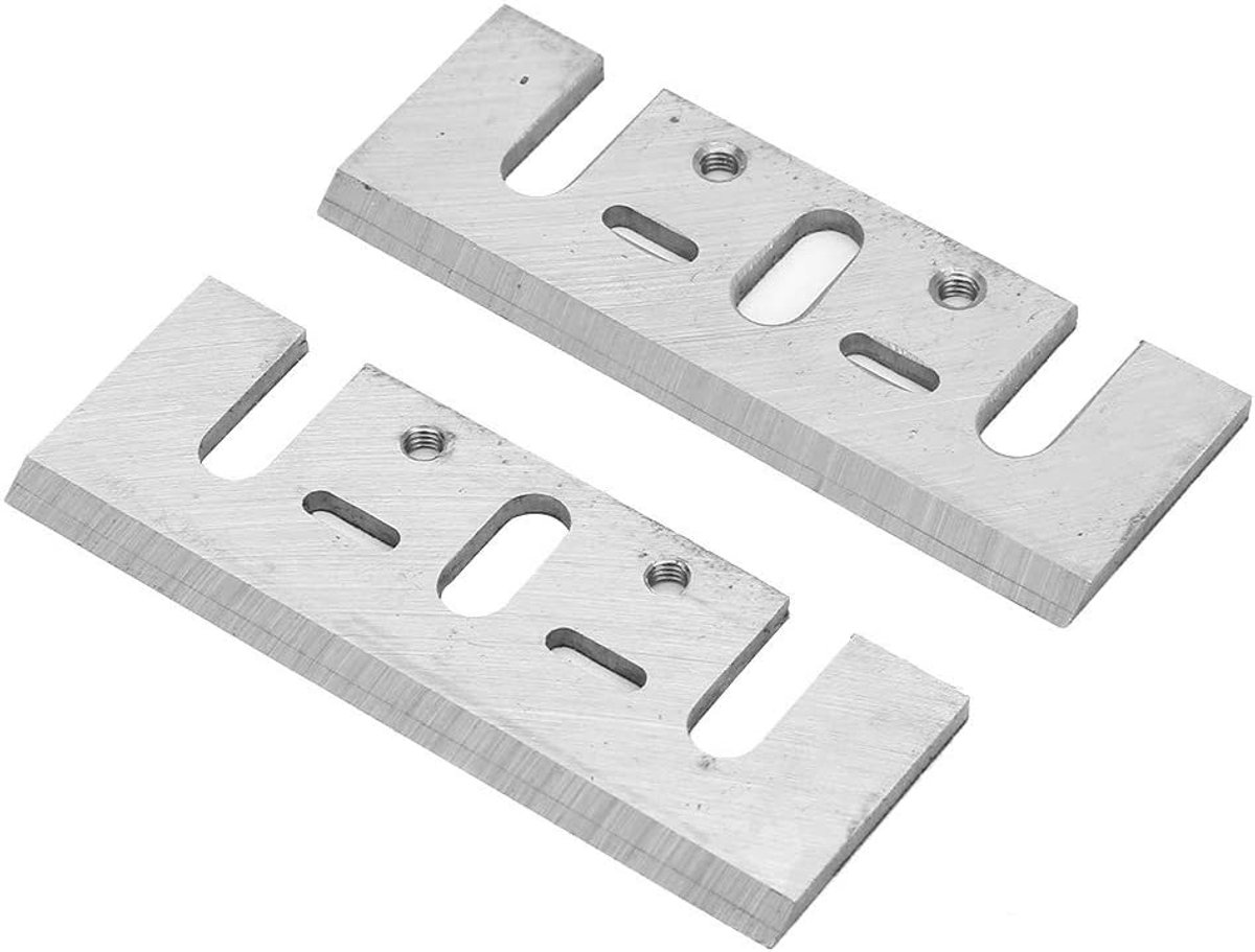 Planerbladen 82x28x3mm - Hoogwaardige staal - Sterk en duurzaam - Geschikt voor handfrezen - SnelShoppen