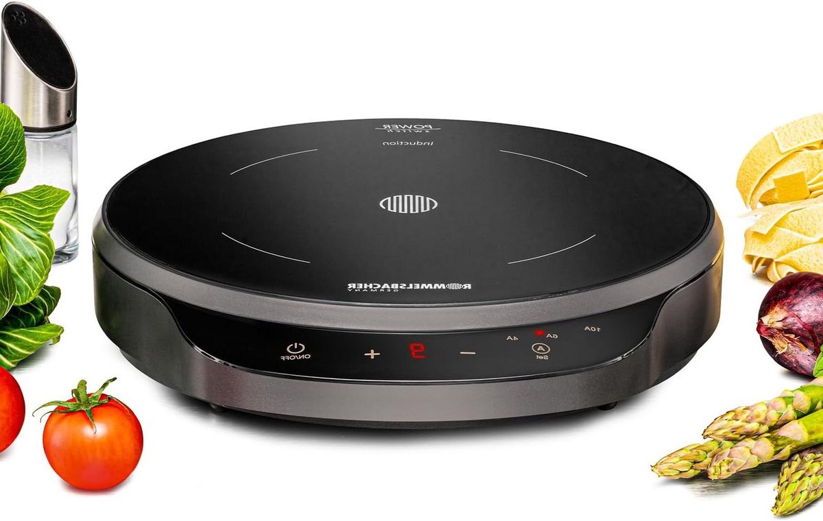 Enkele Kookplaat - Inductie Kookplaat - Mobiel Koken - Power Switch Functie - 1800 Watt - Zwart