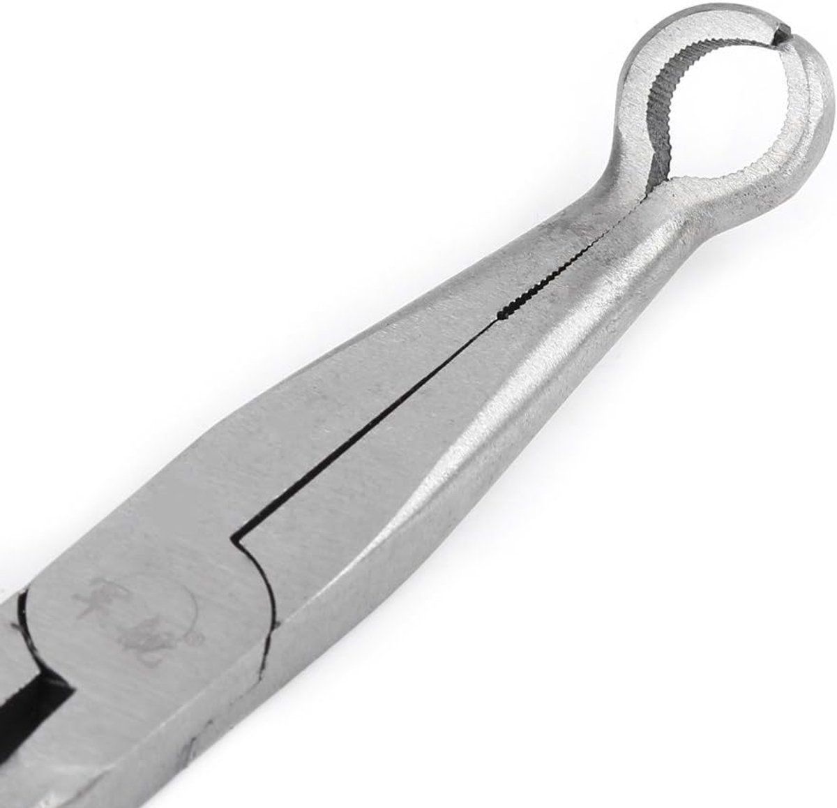 SnelShoppen - Curved Nose Pliers 270 mm, Extra Lange Stalen Tang, Handgereedschap Reparatie 45° 90° Bocht, Ergonomische Handgreep, Repair Kit voor Thu
