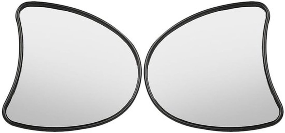 Achteruitkijkspiegel - Motorfietsaccessoire - Zwart - Kuipmontage - Geschikt voor Harley Touring - 2014-2023