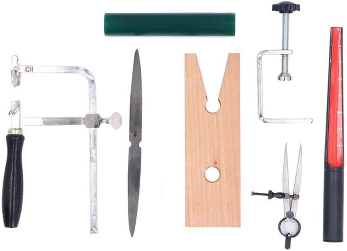 Precisie Snijden - Multifunctionele Gereedschapset - Ringen Gietgereedschap - Duurzame Materialen - Geschikt voor Hout en Metaal - Juweliersgereedschap