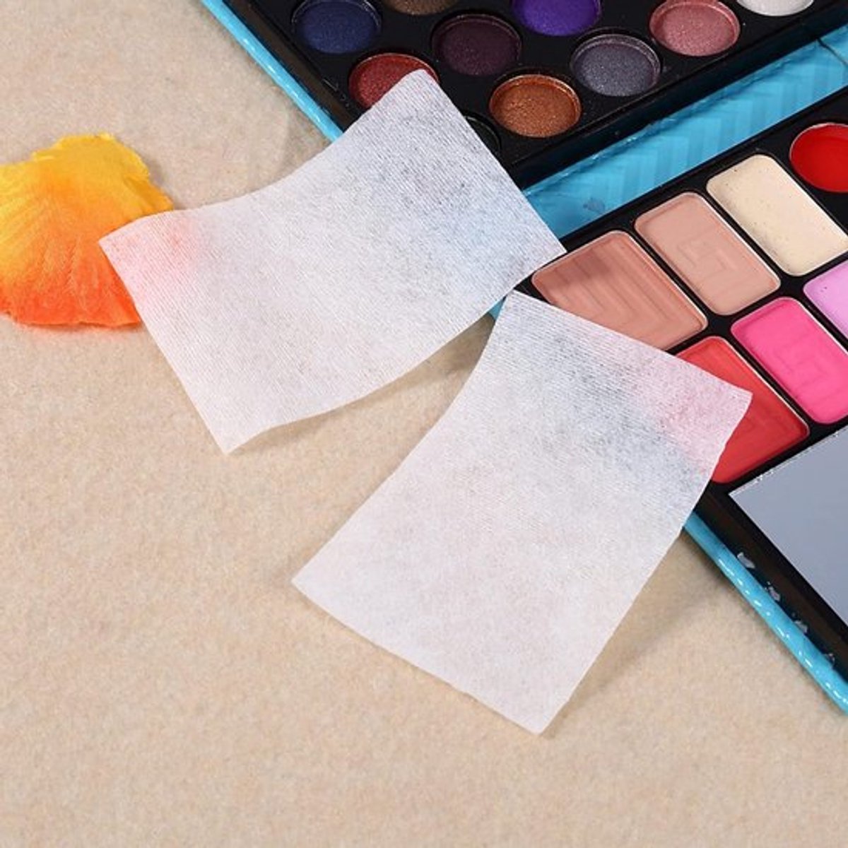 Verwijderbare Katoenen Pads voor Make-up, Nagellak en Gezichtsreiniging - Ideaal voor Schoonmaken en Verfrissen van de Huid