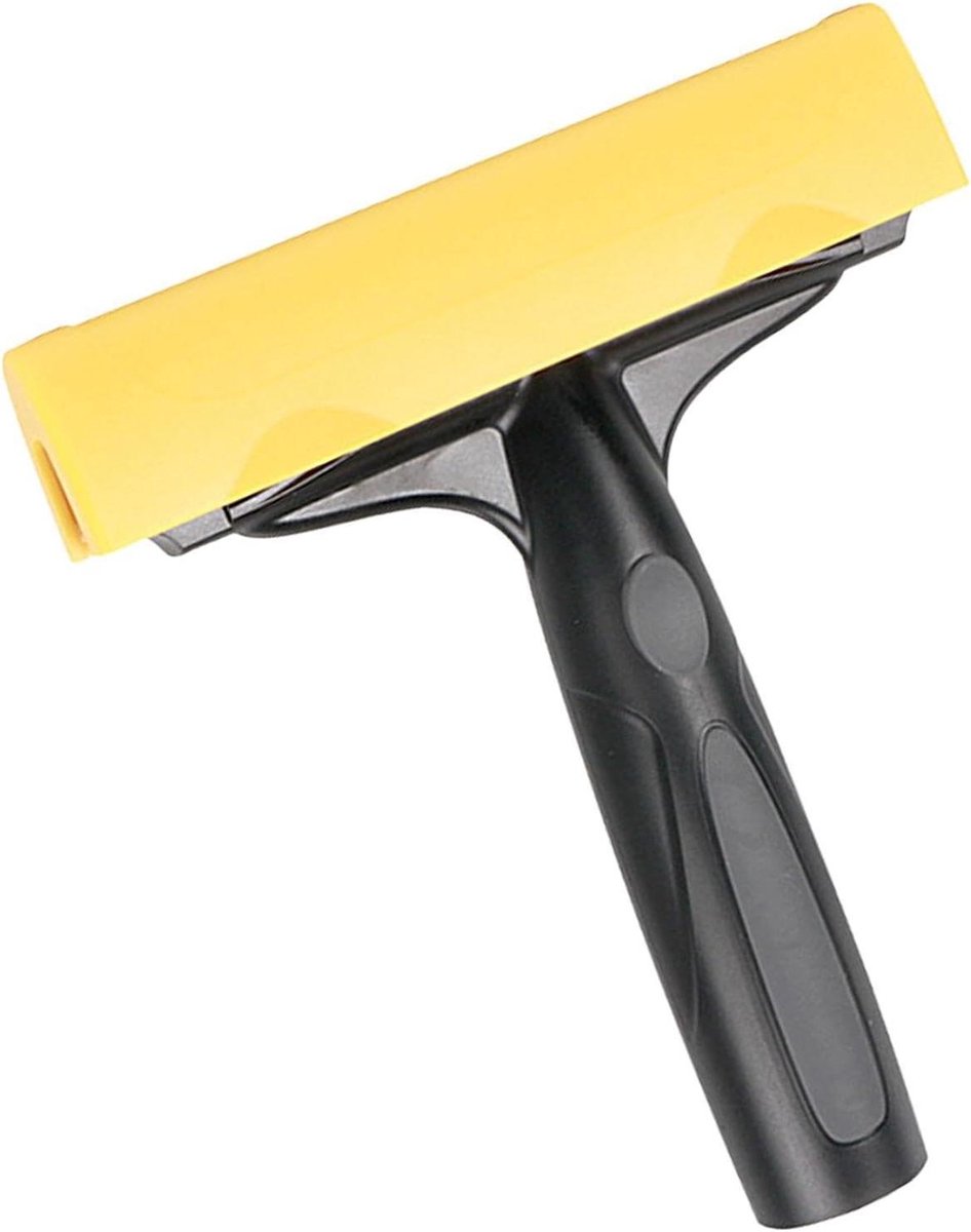 Autosticker Schraper - Lijmverwijderaar Ruiten - Stickers Verwijderen - Ergonomische Grip - 17 cm - Grijs
